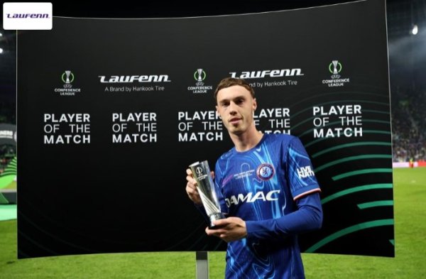 The hero of winning the championship! Palmer contributed 2 assists and was elected Chelsea s best player 4-1 Betis