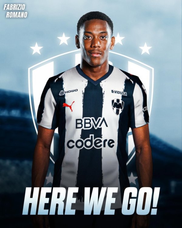 HereWeGo! Romano: 29-year-old Martial joins Mexican team Monterrey and joins Ramos