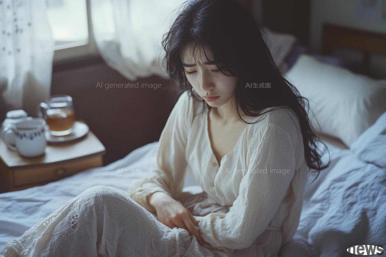 想要減緩經痛，除了吃止痛藥，營養補充更是舒緩經痛最根本的方法。
圖／AI生成 