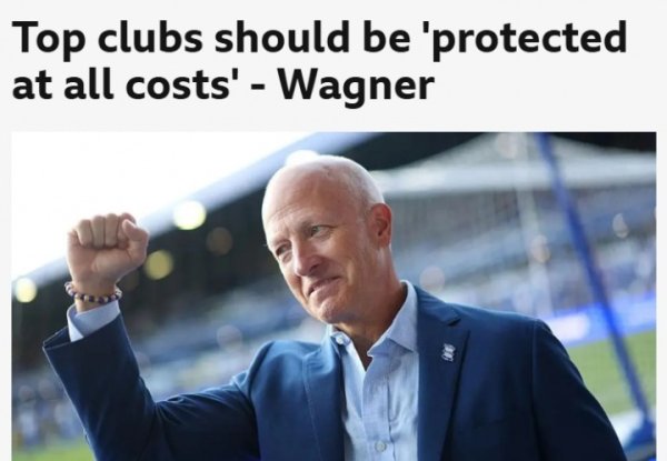 Birmingham US-funded boss: We must do our best to protect the top Premier League teams and not get too much money from them