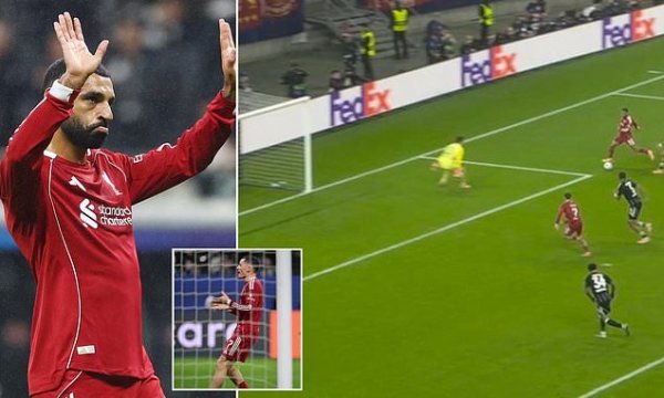 The empty goal did not pass to Wirtz 😡 Salah was criticized: must be discarded! Being selfish, greedy for merit, and wasting opportunities