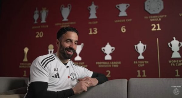 The progress bar is reset ⏳ Amorim talks about his hair-growing brother: I don’t know when he will be able to cut it, but I hope it will be sooner.