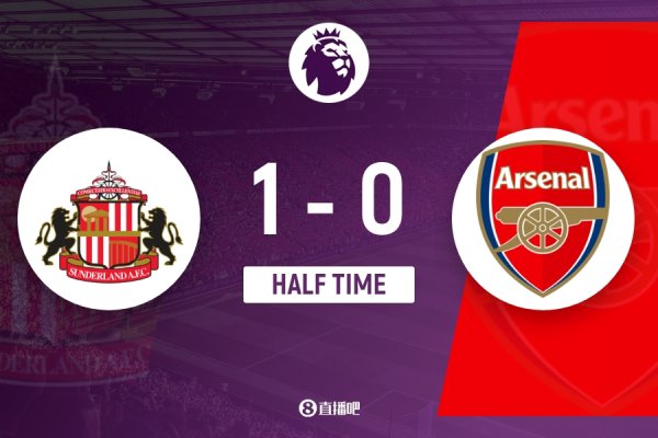 Halftime - Arsenal temporarily 0-1 Sunderland, Mukiller assists Ballard to score